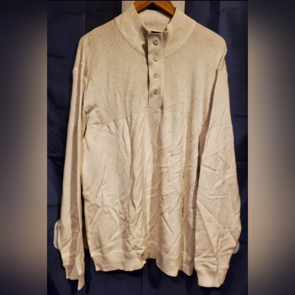 Men's Rafii Shaya Light Tan Sweater